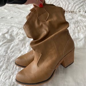 Scrunched Cowboy Boot